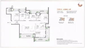 Eldeco Sector 80 Floor Plan 2