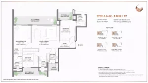 Eldeco Sector 80 Floor Plan 3