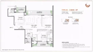 Eldeco Sector 80 Floor Plan 4