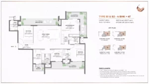 Eldeco Sector 80 Floor Plan 7
