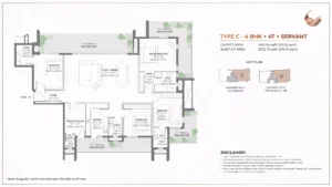 Eldeco Sector 80 Floor Plan 9