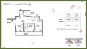 Godrej Sector 103 Floor Plan 1