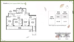 Godrej Sector 103 Floor Plan 3