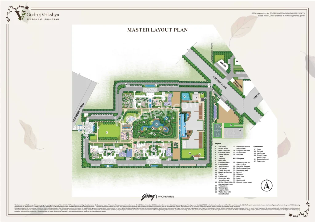 Godrej Vrikshya Site Plan